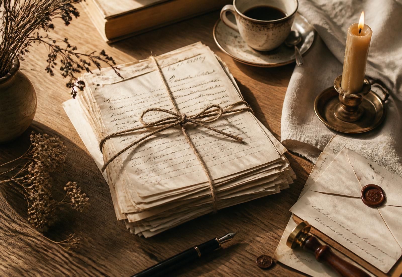 Receive a handwritten reply.