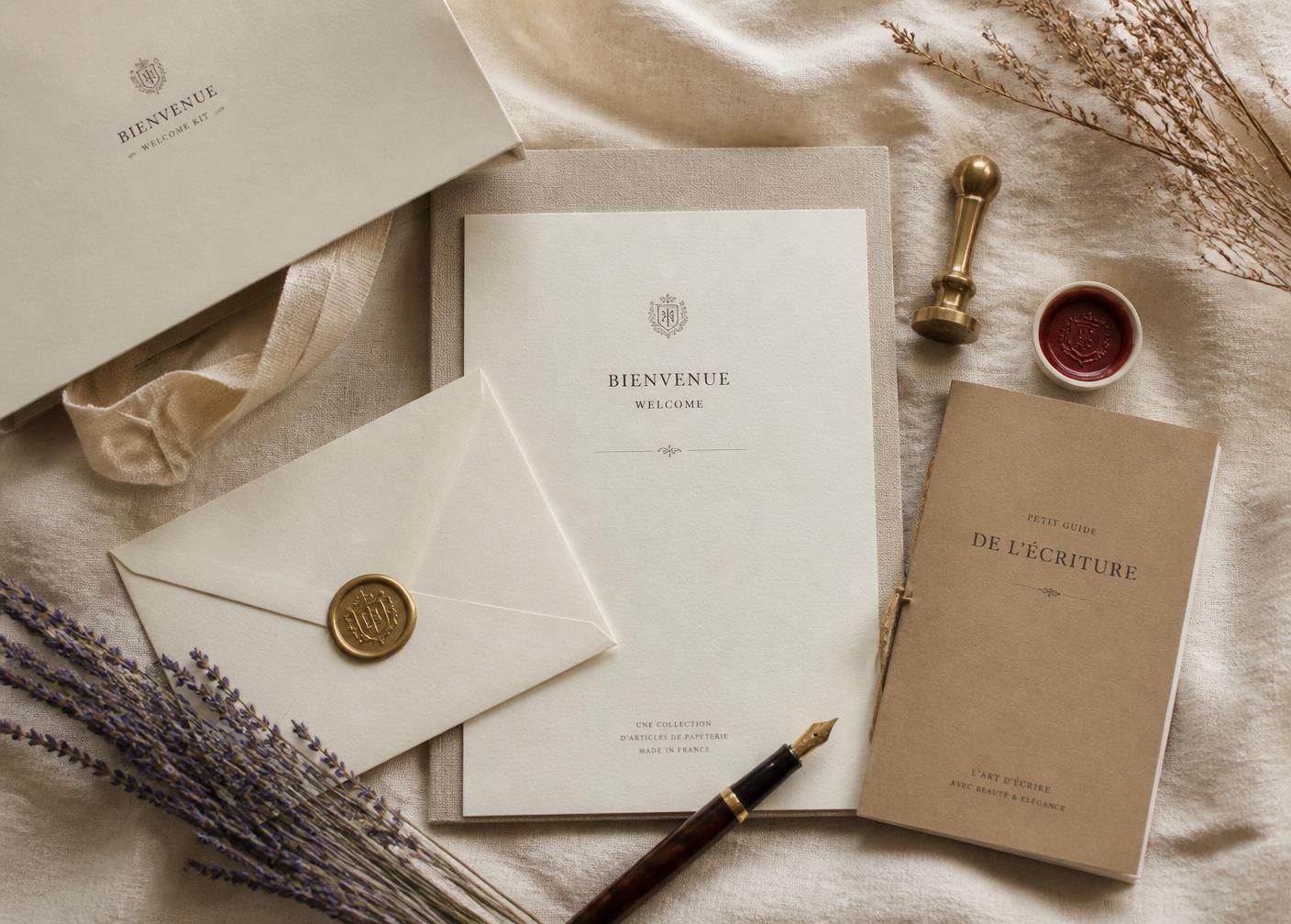 Receive your Welcome Kit.